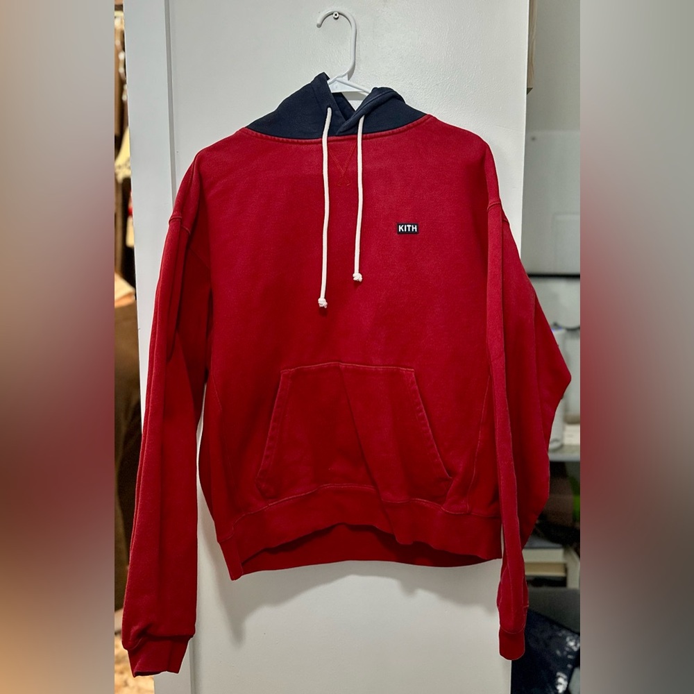 Kith Red Hoodie for Men